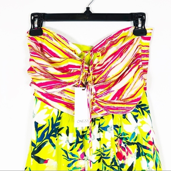 🔥SALE🔥 One33 Social Two Print twist top maxi dress NWT - Picture 16 of 16